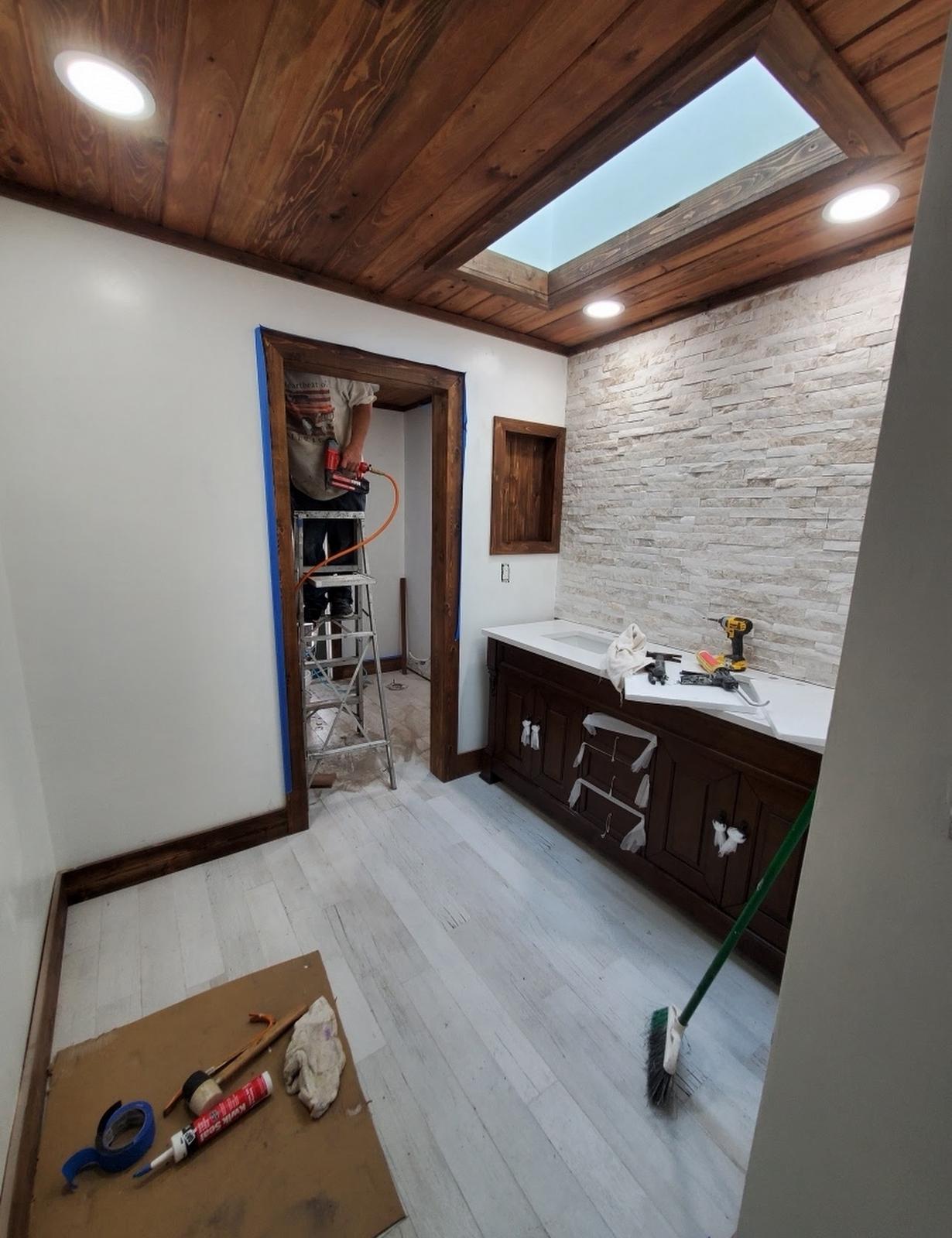 Fencing installation project